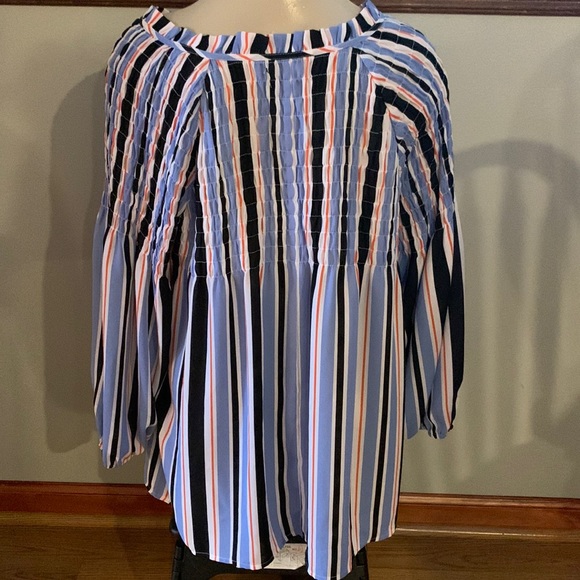 a.n.a. Striped Blouse - Picture 2 of 11